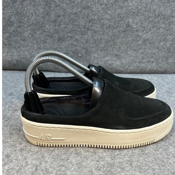 Nike Air Force 1 LXX Mules Black White Platform Sneakers Women's Size 8 - Picture 3 of 8